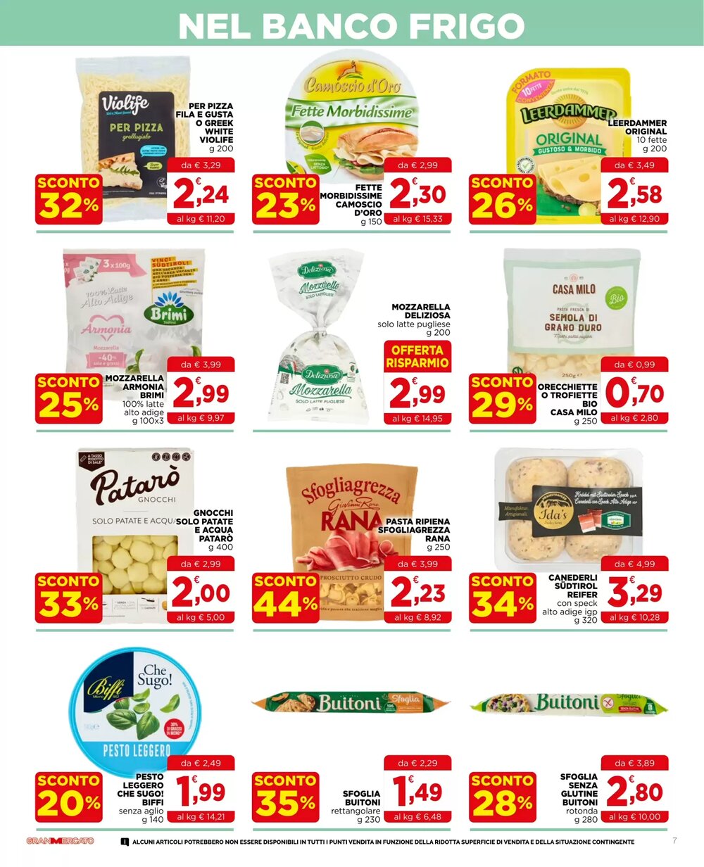 Volantino promozionale Gran mercato  valide dal 14/01/2026 - Pagina 7.