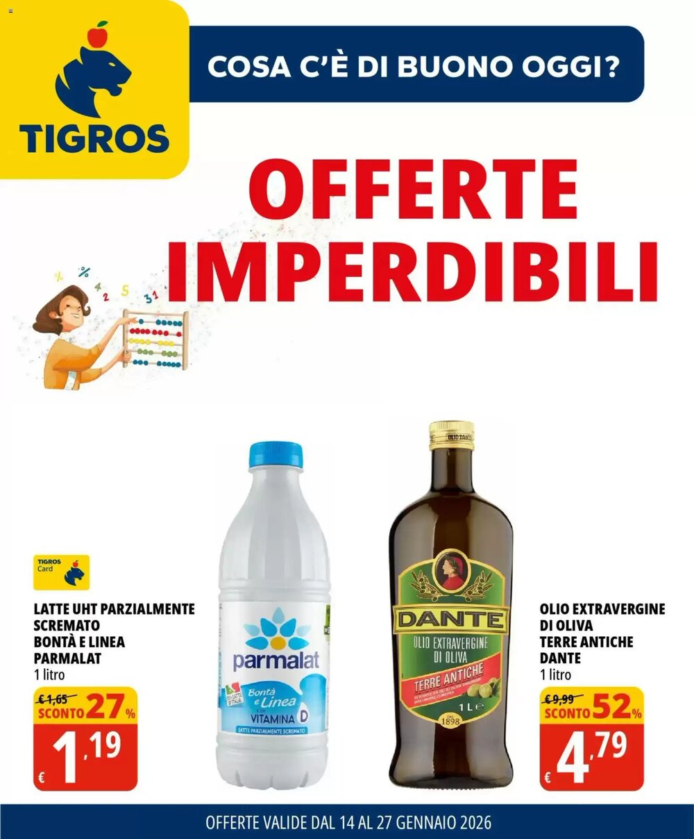 Volantino promozionale Tigros  valide dal 14/01/2026 - Pagina 1.