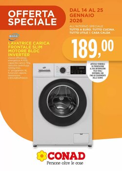 Volantino promozionale Conad  valide dal 14/01/2026 - Pagina 1.