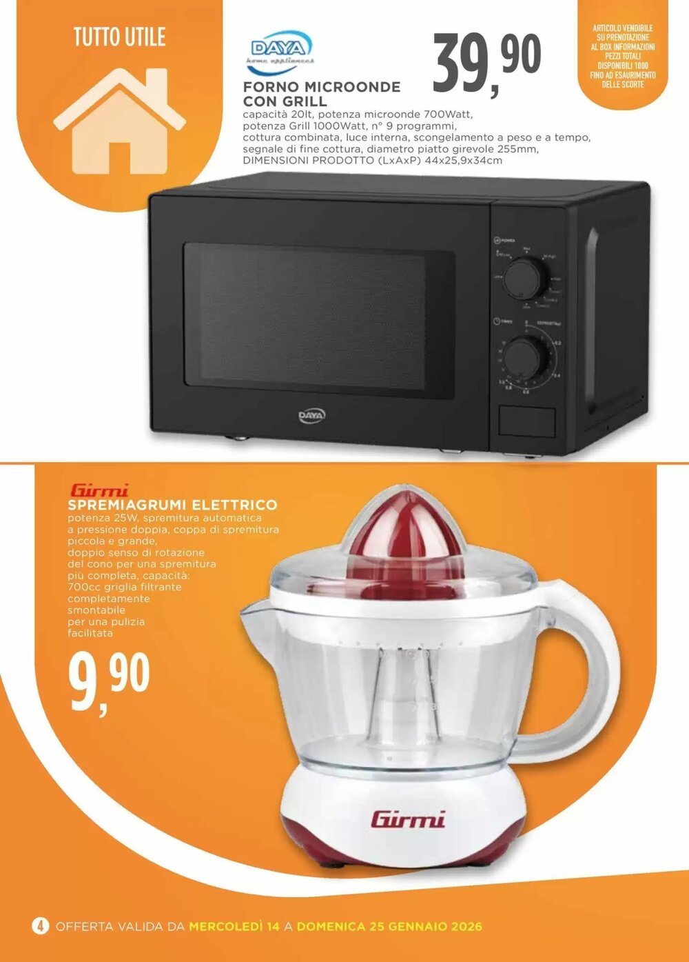 Volantino promozionale Conad  valide dal 14/01/2026 - Pagina 4.