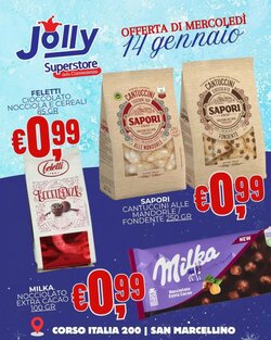 Volantino promozionale Jolly Market  valide dal 14/01/2026