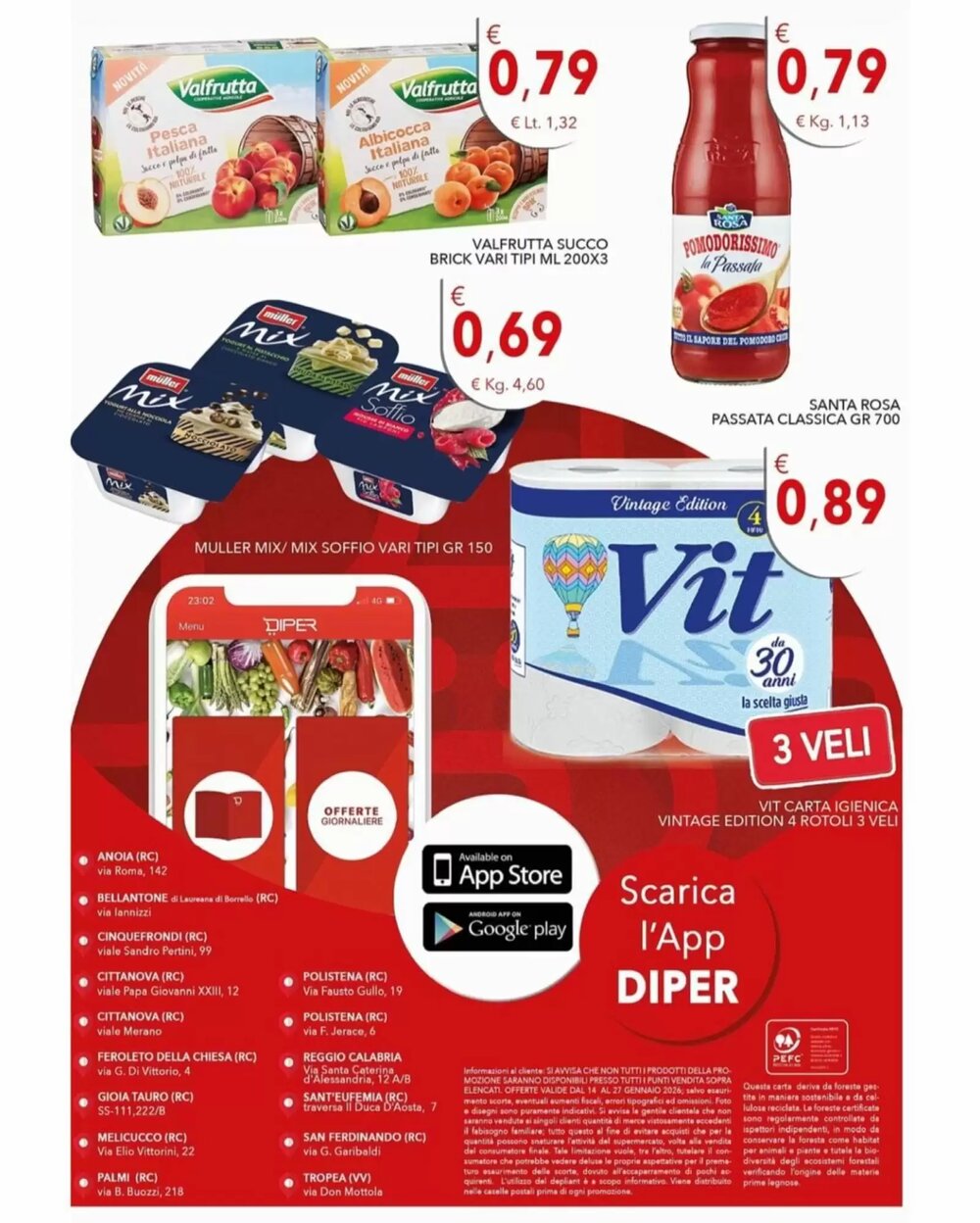 Volantino promozionale Diper  valide dal 14/01/2026 - Pagina 8.