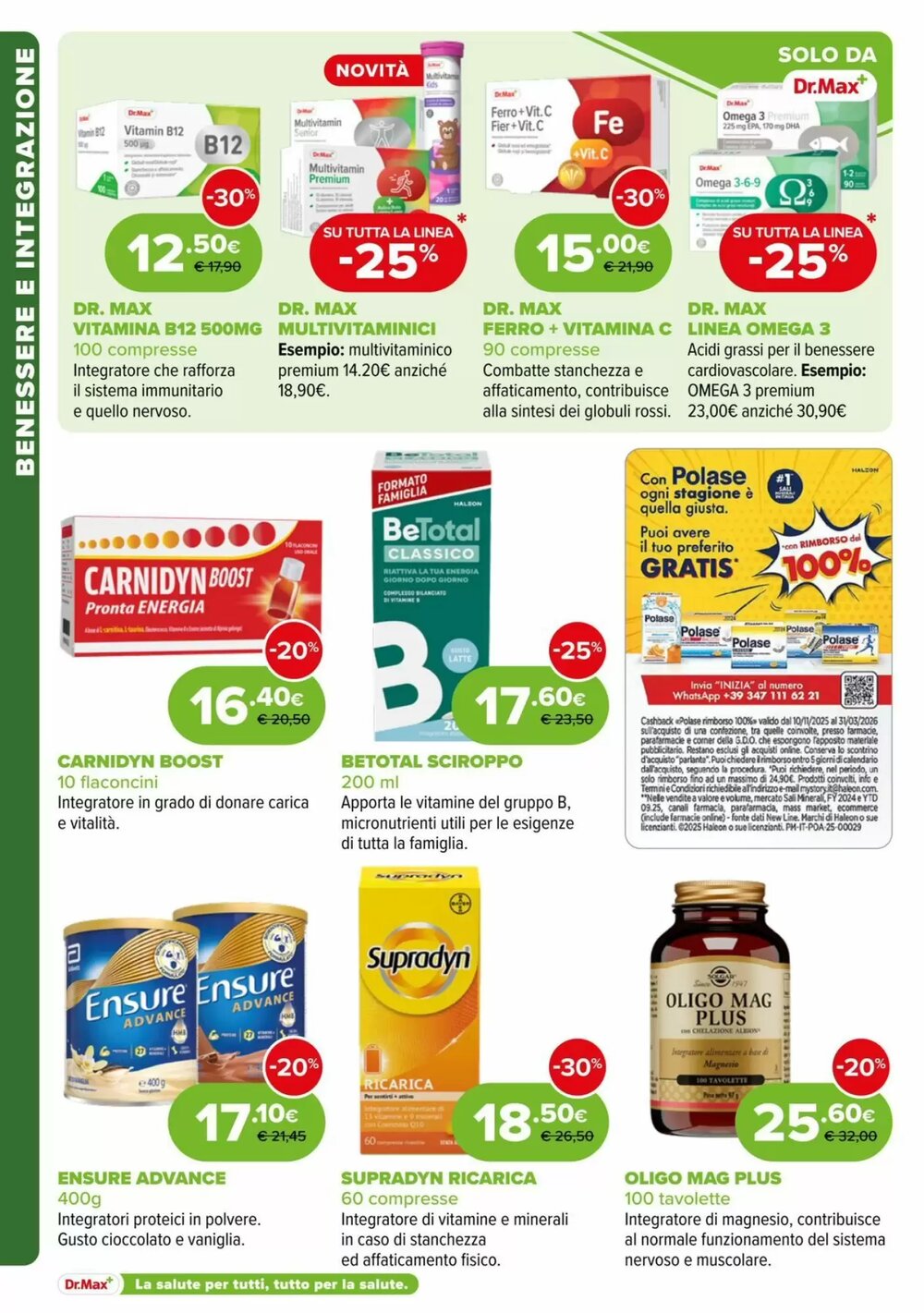 Volantino promozionale Dr.Max  valide dal 14/01/2026 - Pagina 10.