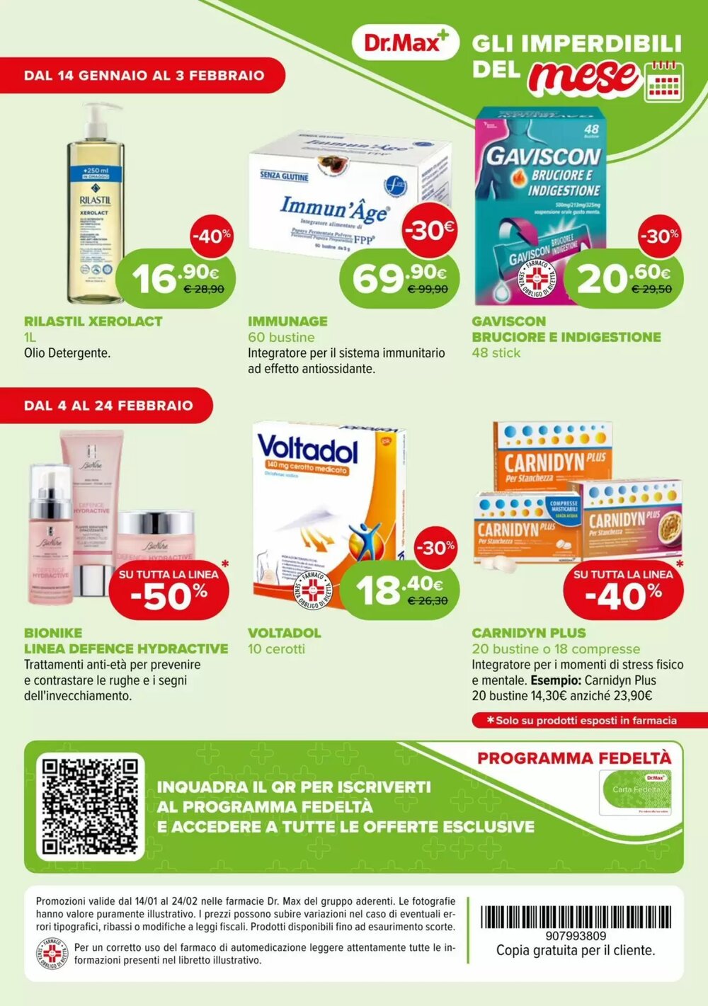 Volantino promozionale Dr.Max  valide dal 14/01/2026 - Pagina 16.