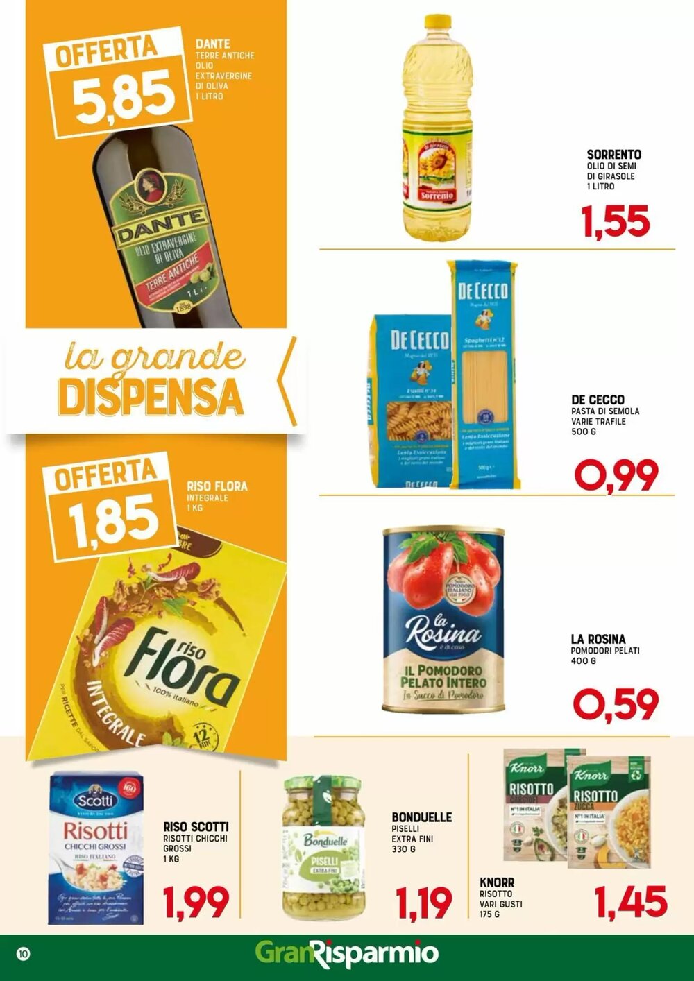 Volantino promozionale Gran Risparmio  valide dal 14/01/2026 - Pagina 10.