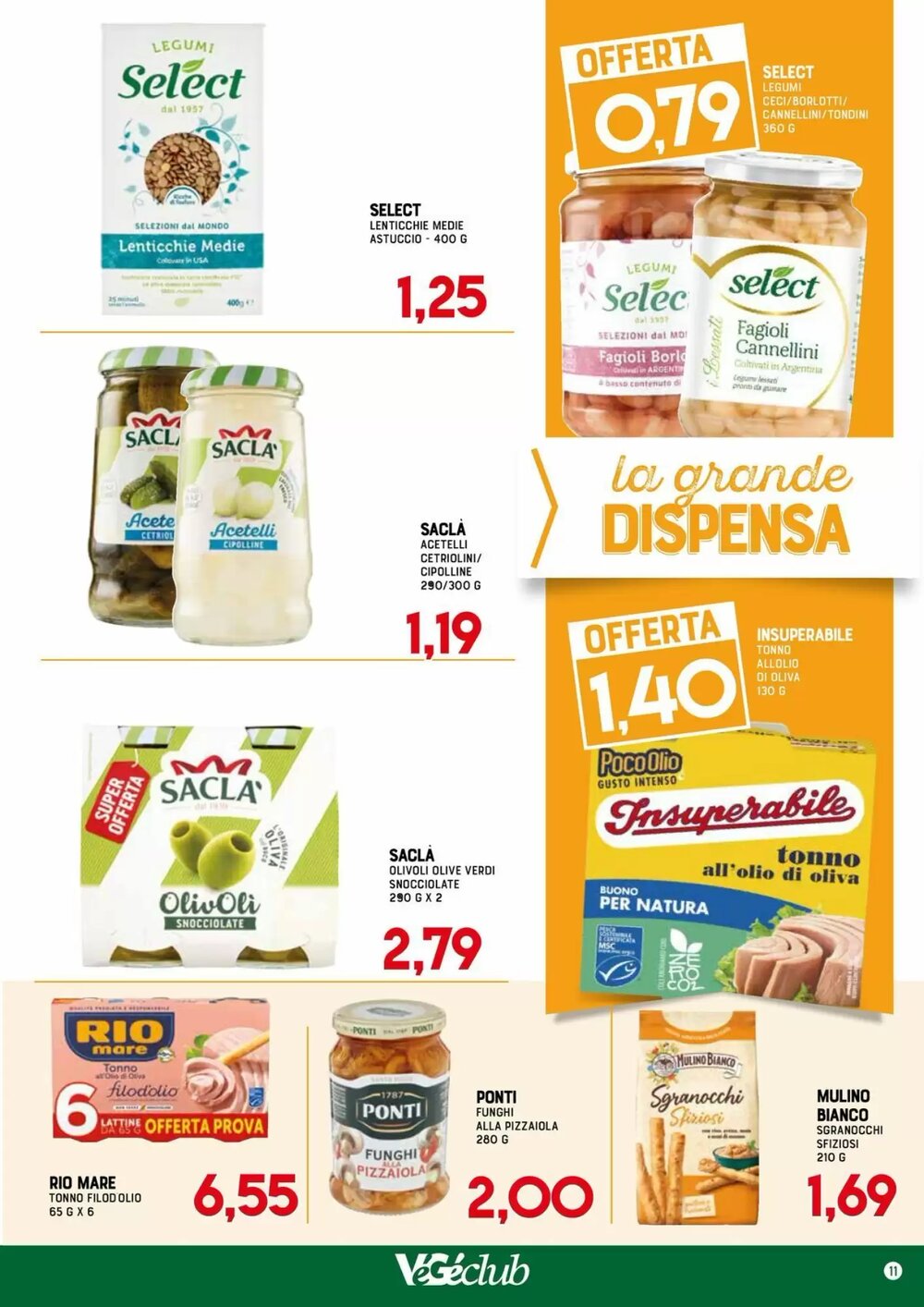 Volantino promozionale Gran Risparmio  valide dal 14/01/2026 - Pagina 11.