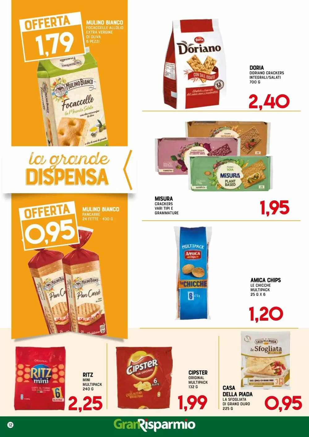 Volantino promozionale Gran Risparmio  valide dal 14/01/2026 - Pagina 12.