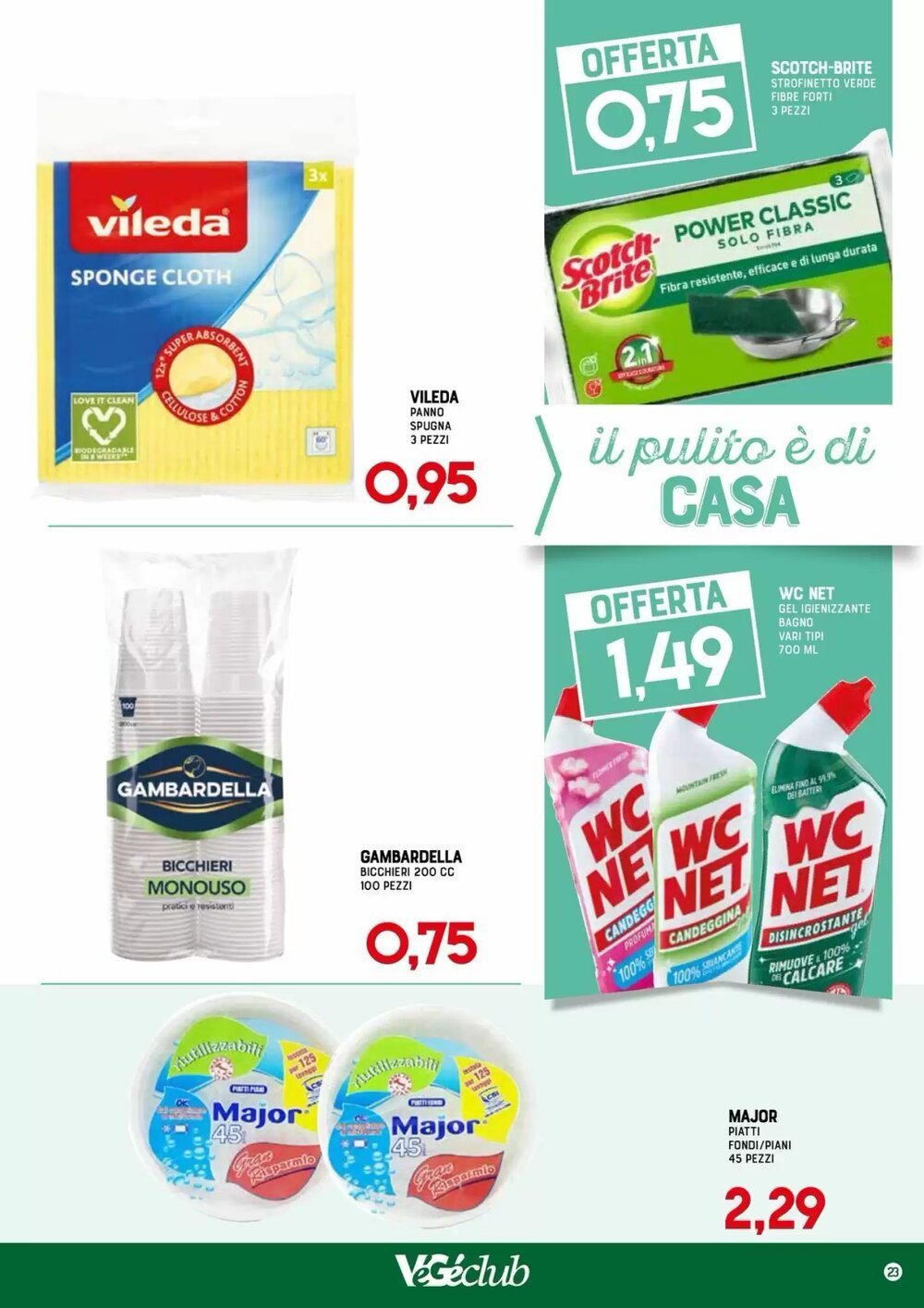 Volantino promozionale Gran Risparmio  valide dal 14/01/2026 - Pagina 23.