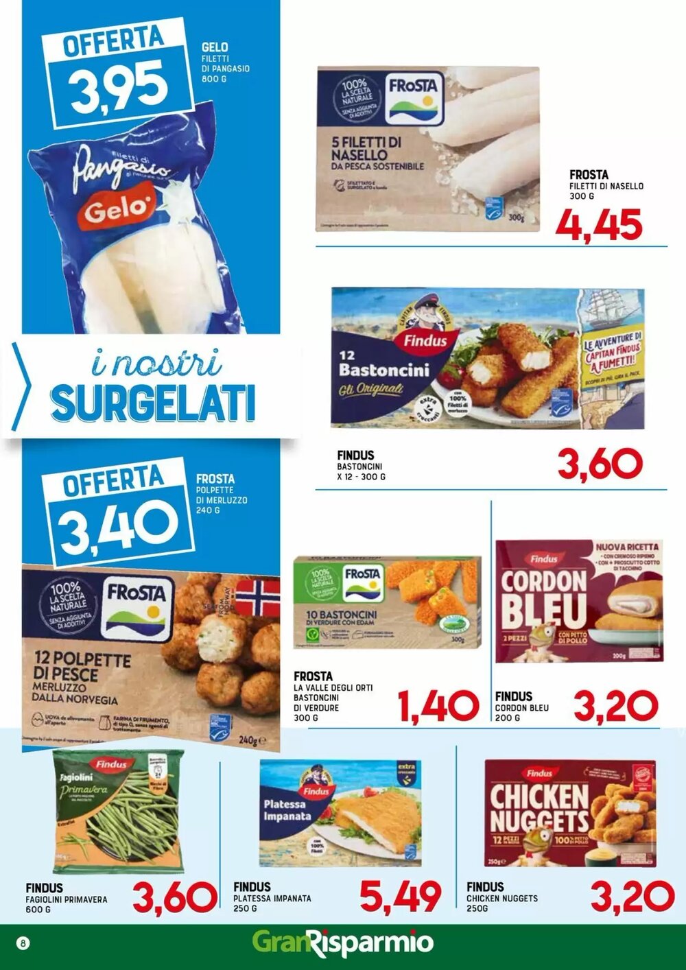 Volantino promozionale Gran Risparmio  valide dal 14/01/2026 - Pagina 8.