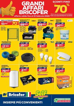 Volantino promozionale Bricofer  valide dal 14/01/2026 - Pagina 1.
