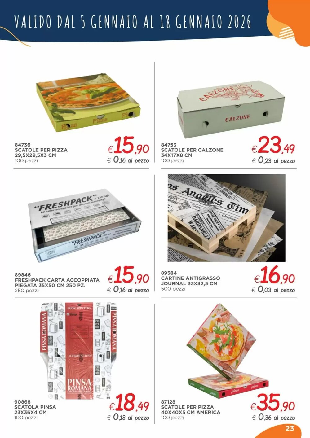 Volantino promozionale Zona  valide dal 14/01/2026 - Pagina 23.
