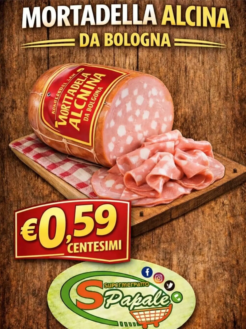 Volantino promozionale Supermercato Papale  valide dal 14/01/2026 - Pagina 1.
