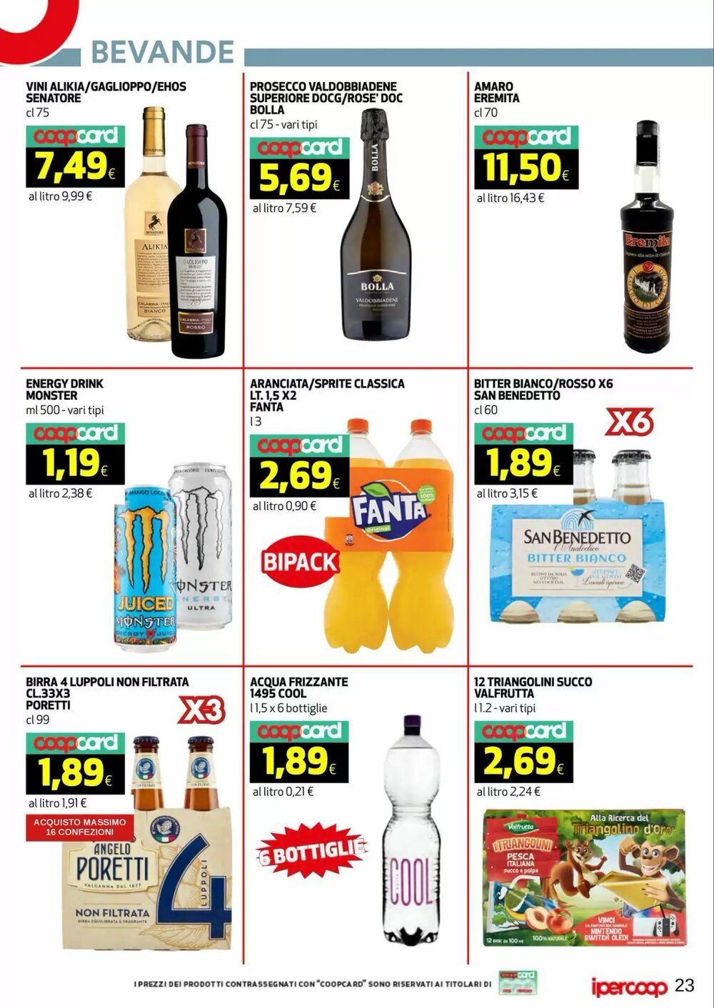 Volantino promozionale Coop Master Alleanza 3.0  valide dal 14/01/2026 - Pagina 25.