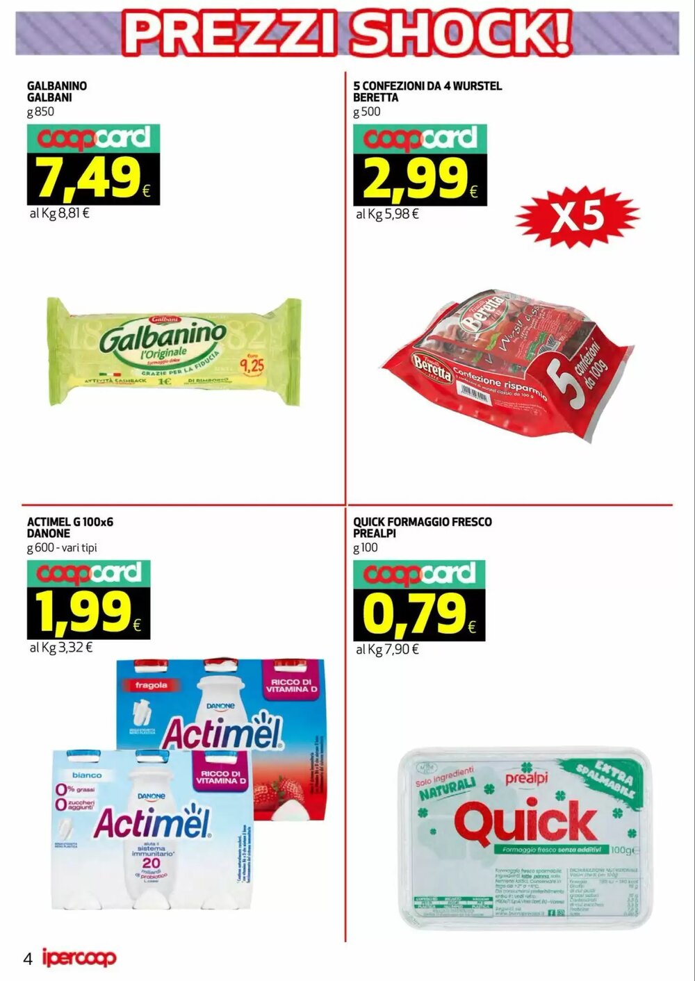 Volantino promozionale Coop Master Alleanza 3.0  valide dal 14/01/2026 - Pagina 4.