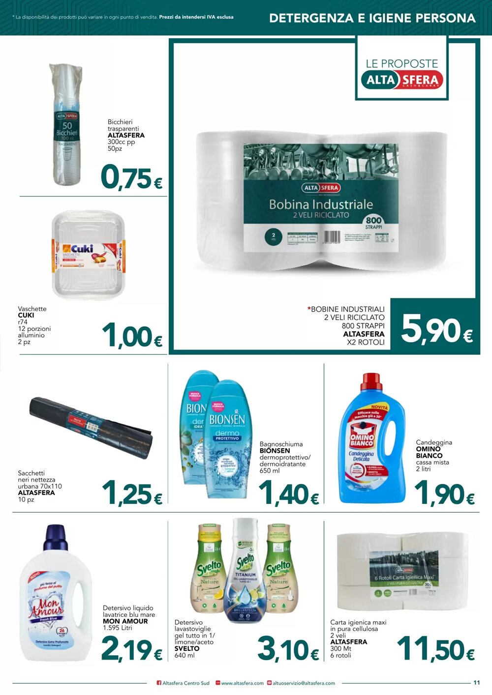 Volantino promozionale Altasfera  valide dal 14/01/2026 - Pagina 11.