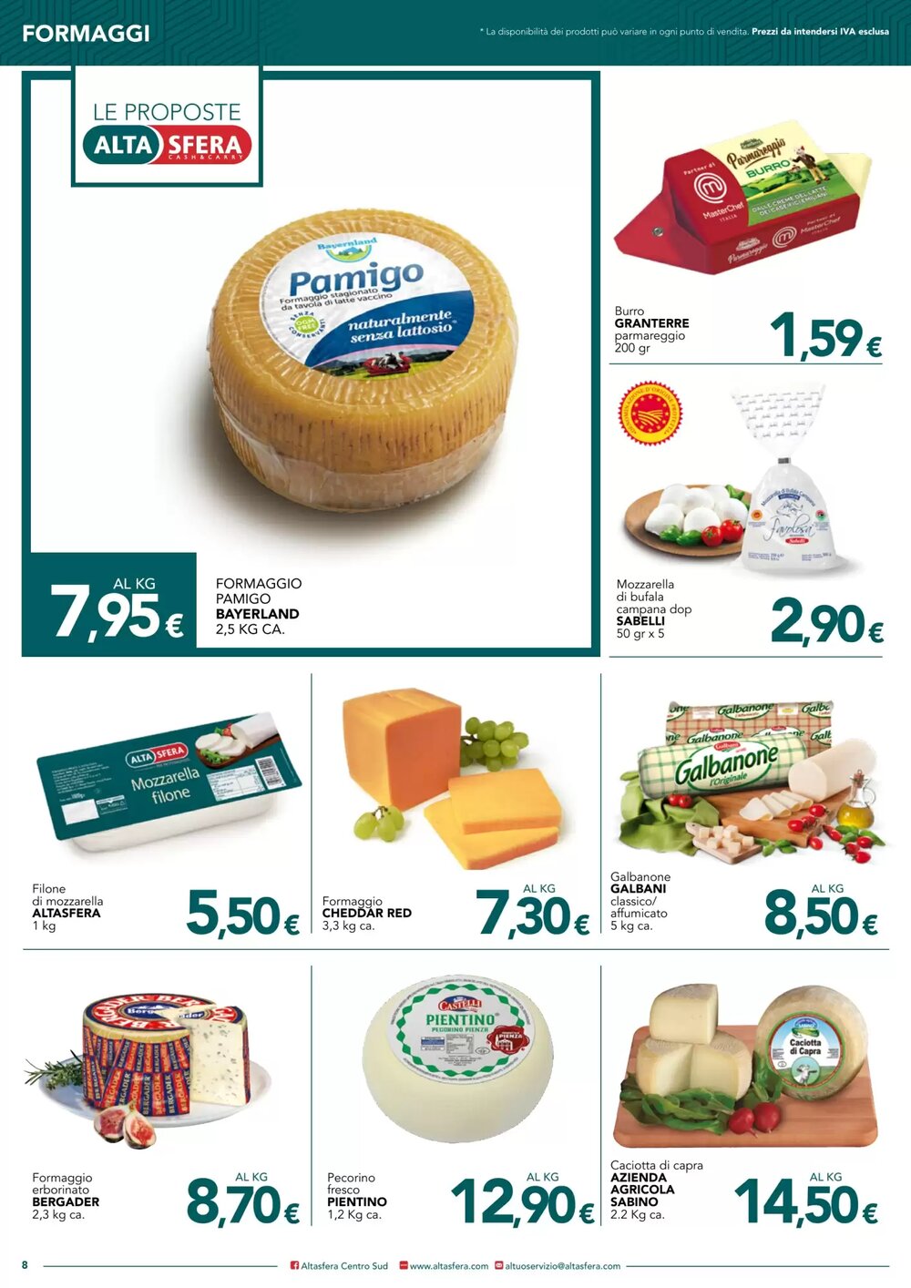 Volantino promozionale Altasfera  valide dal 14/01/2026 - Pagina 8.