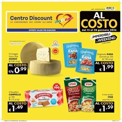 Volantino promozionale Centro Discount  valide dal 15/01/2026