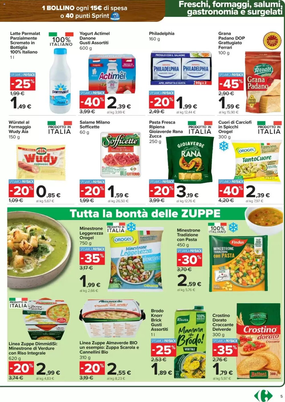 Volantino promozionale Carrefour Express  valide dal 15/01/2026 - Pagina 5.