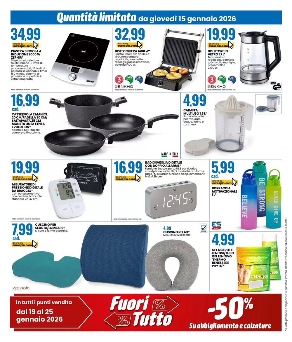 Volantino promozionale Eurospin  valide dal 15/01/2026 - Pagina 14.