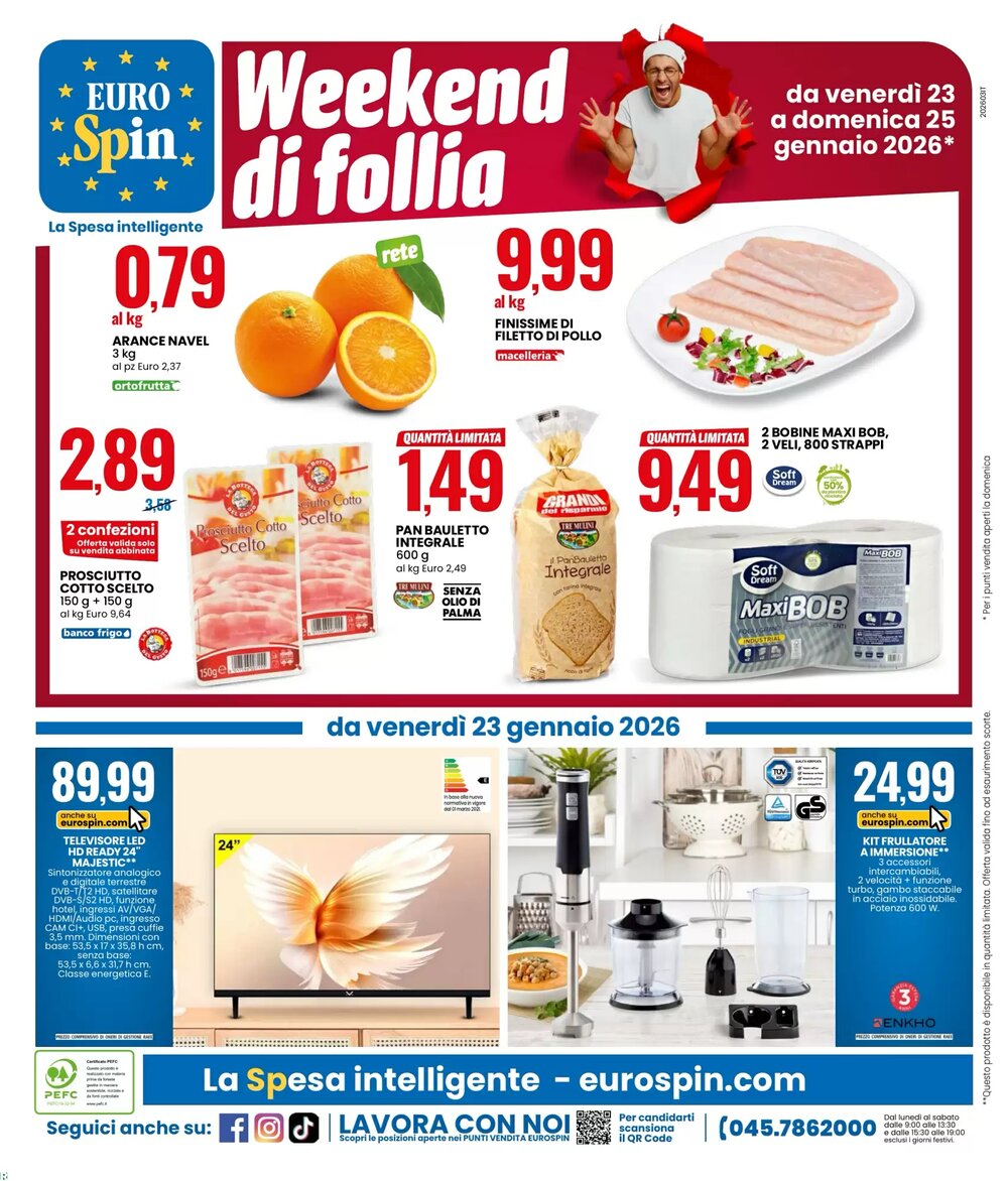 Volantino promozionale Eurospin  valide dal 15/01/2026 - Pagina 18.