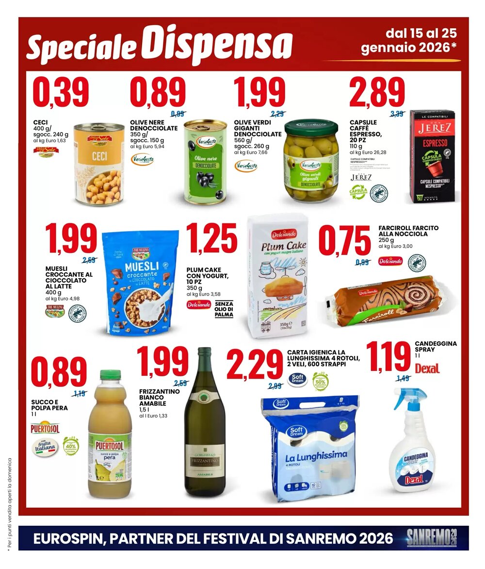 Volantino promozionale Eurospin  valide dal 15/01/2026 - Pagina 3.