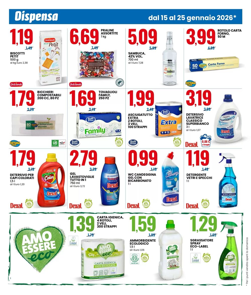 Volantino promozionale Eurospin  valide dal 15/01/2026 - Pagina 6.