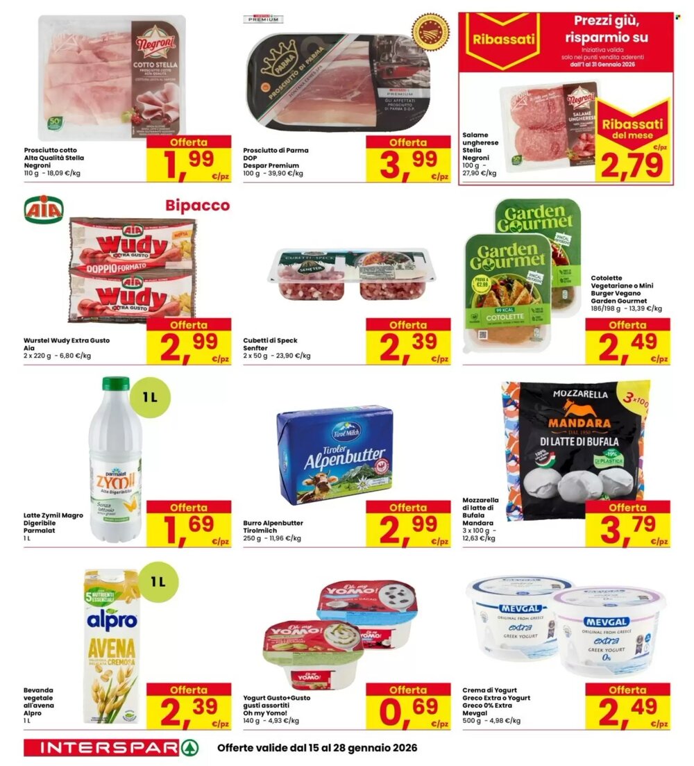 Volantino promozionale Interspar  valide dal 15/01/2026 - Pagina 14.