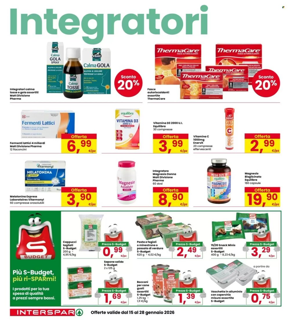 Volantino promozionale Interspar  valide dal 15/01/2026 - Pagina 20.