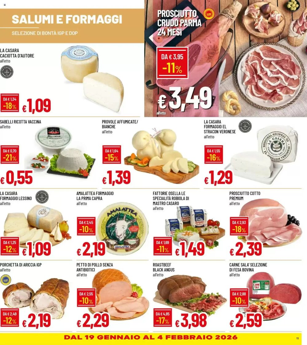 Volantino promozionale Galassia  valide dal 15/01/2026 - Pagina 11.