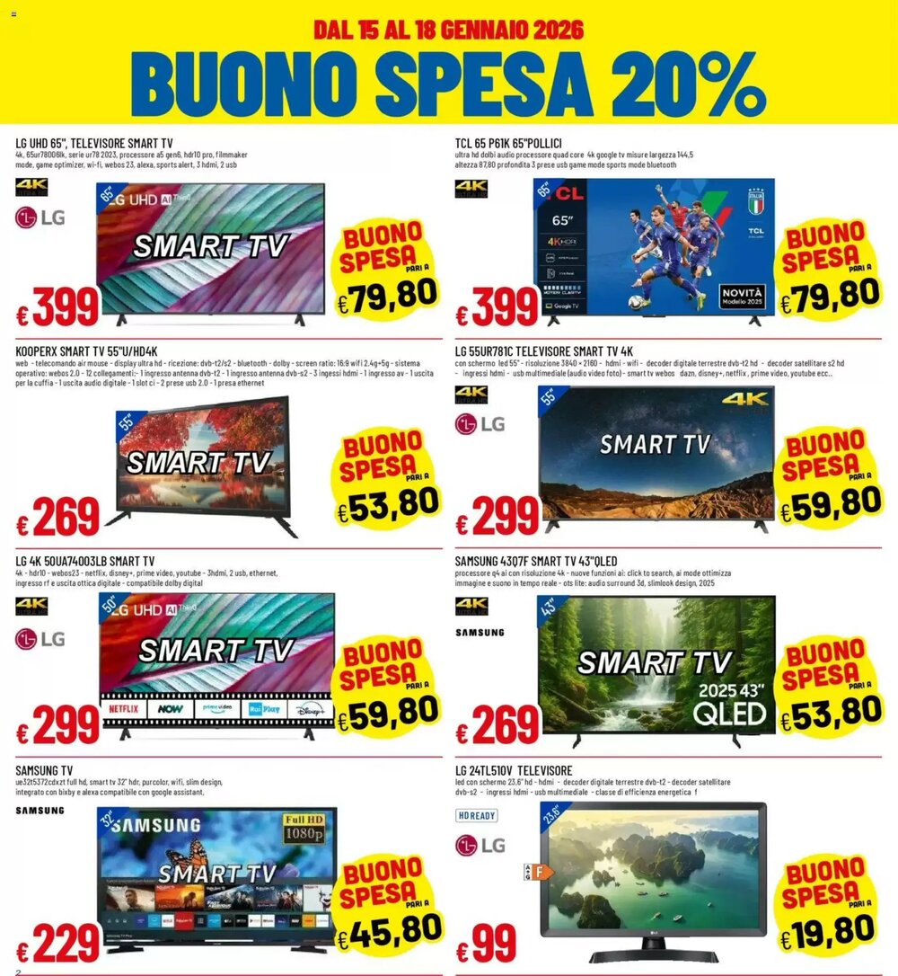 Volantino promozionale Galassia  valide dal 15/01/2026 - Pagina 2.