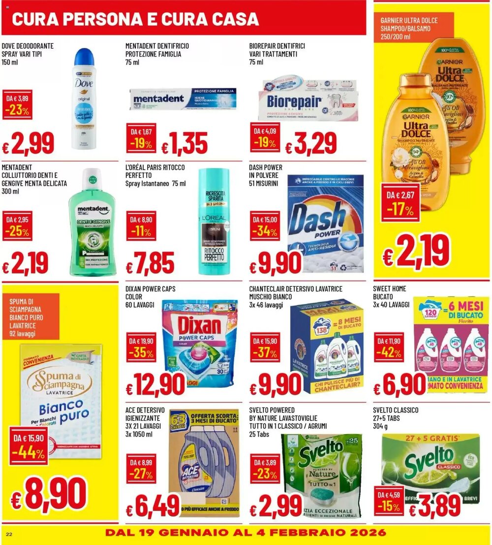 Volantino promozionale Galassia  valide dal 15/01/2026 - Pagina 22.