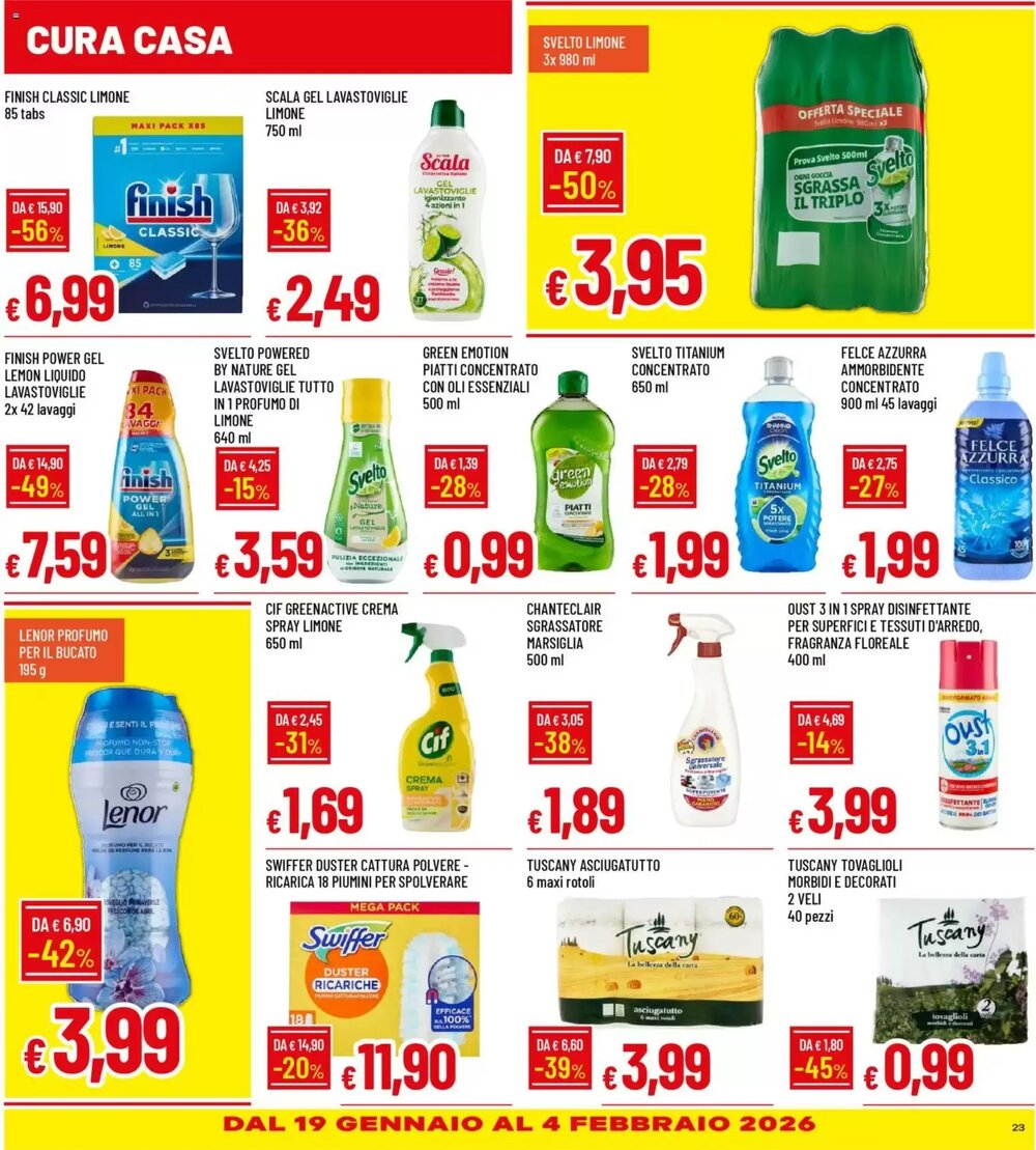 Volantino promozionale Galassia  valide dal 15/01/2026 - Pagina 23.
