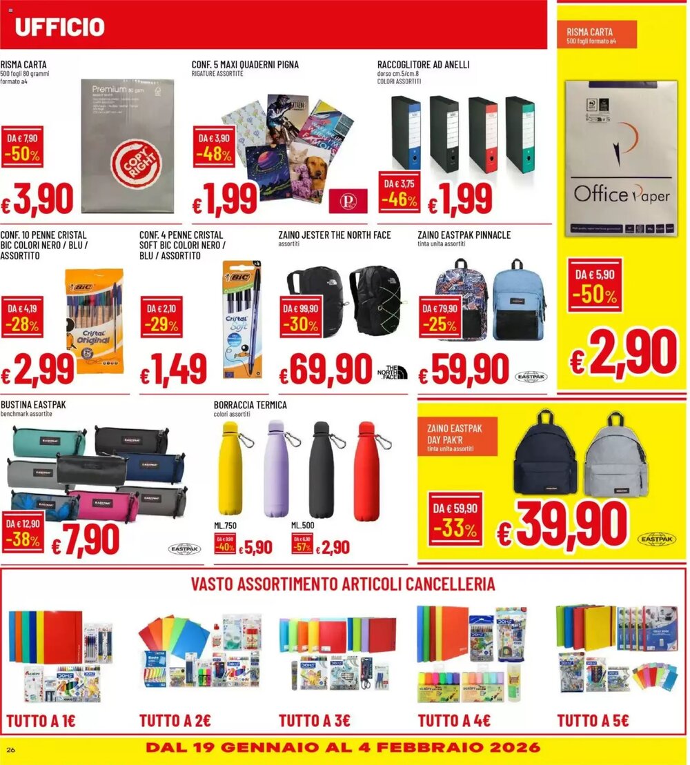 Volantino promozionale Galassia  valide dal 15/01/2026 - Pagina 26.