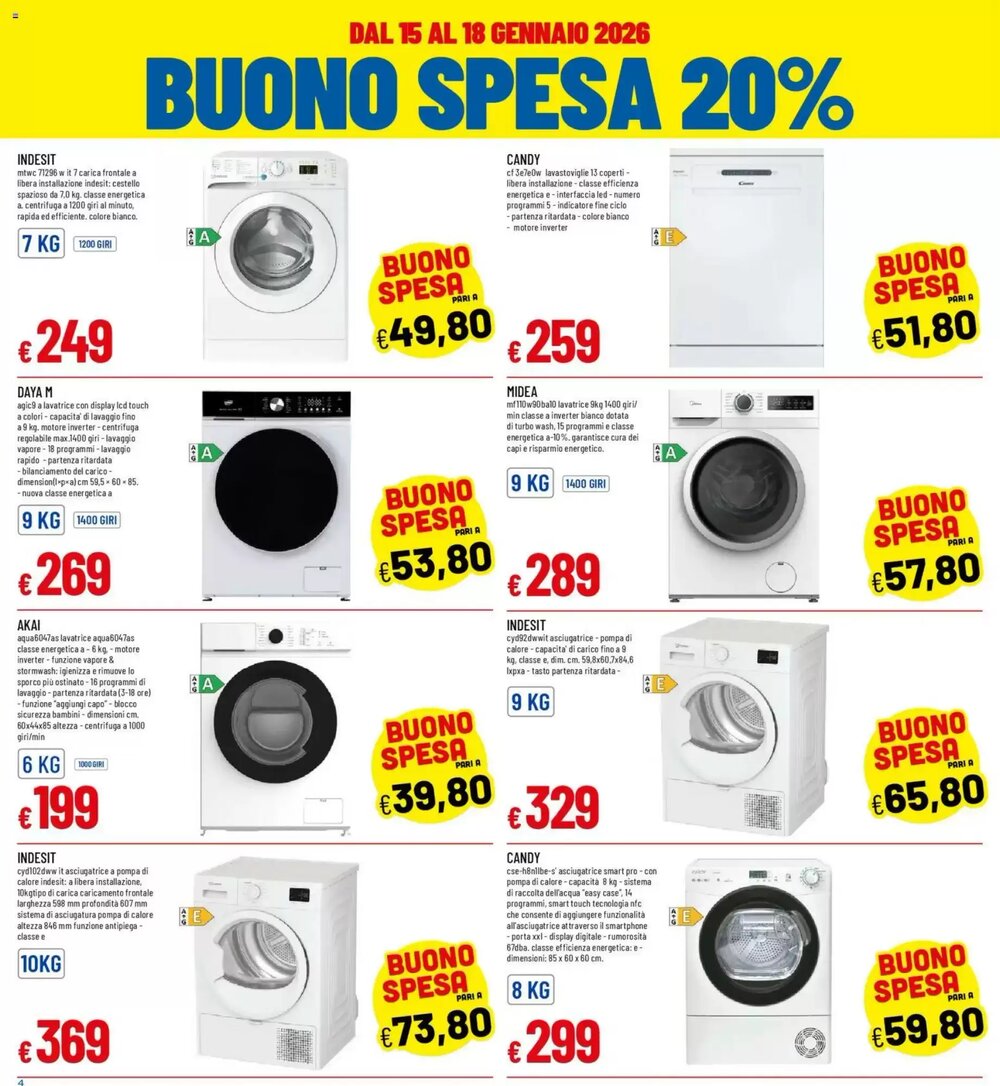 Volantino promozionale Galassia  valide dal 15/01/2026 - Pagina 4.