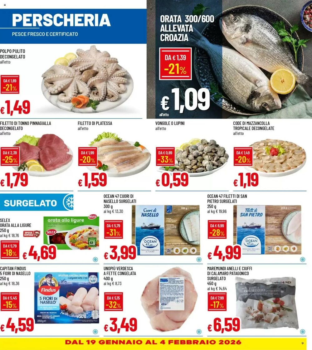 Volantino promozionale Galassia  valide dal 15/01/2026 - Pagina 9.