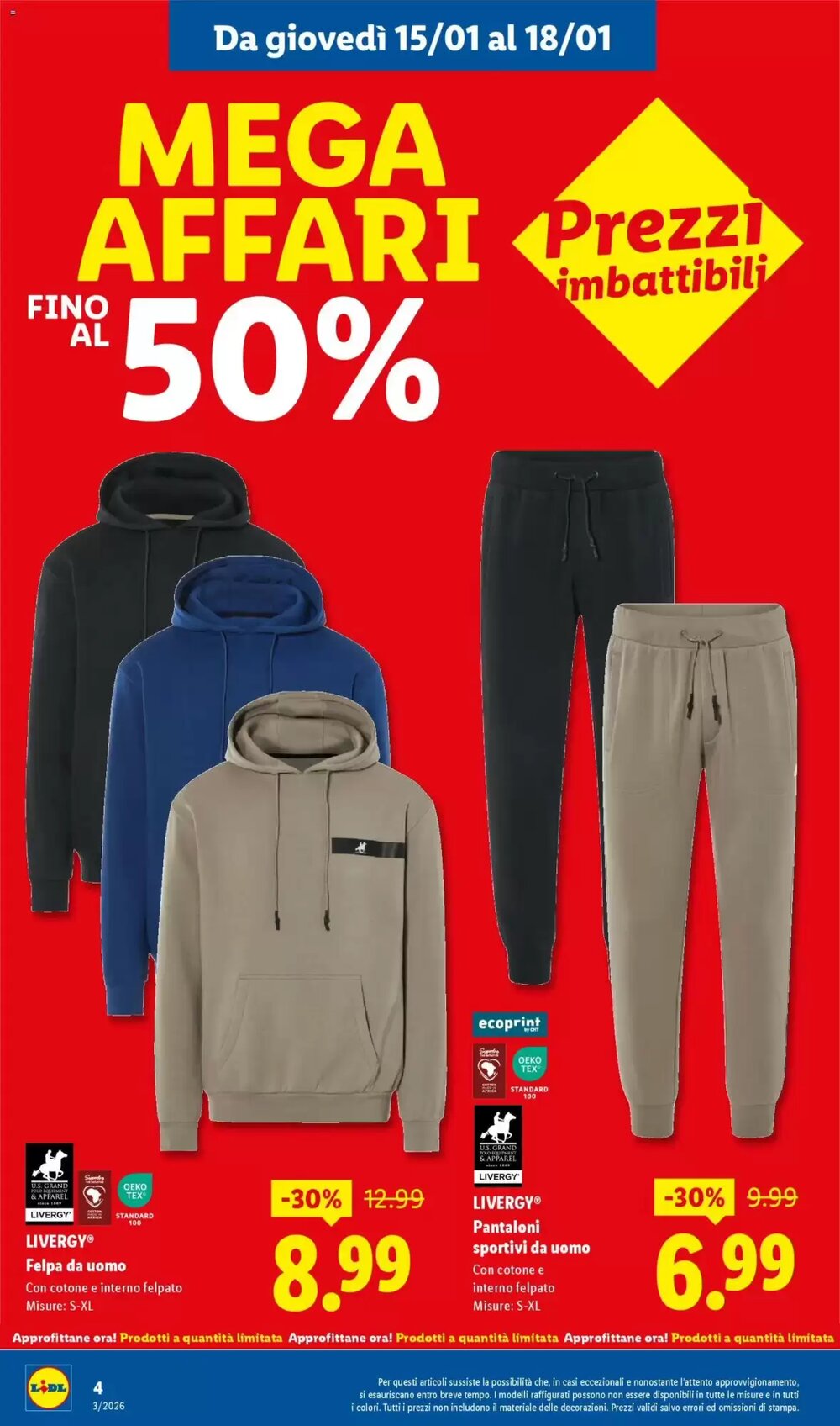 Volantino promozionale Lidl  valide dal 15/01/2026 - Pagina 4.