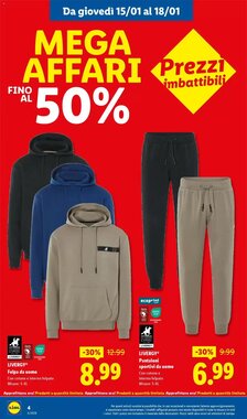 Volantino promozionale Lidl  valide dal 15/01/2026 - Pagina 4.