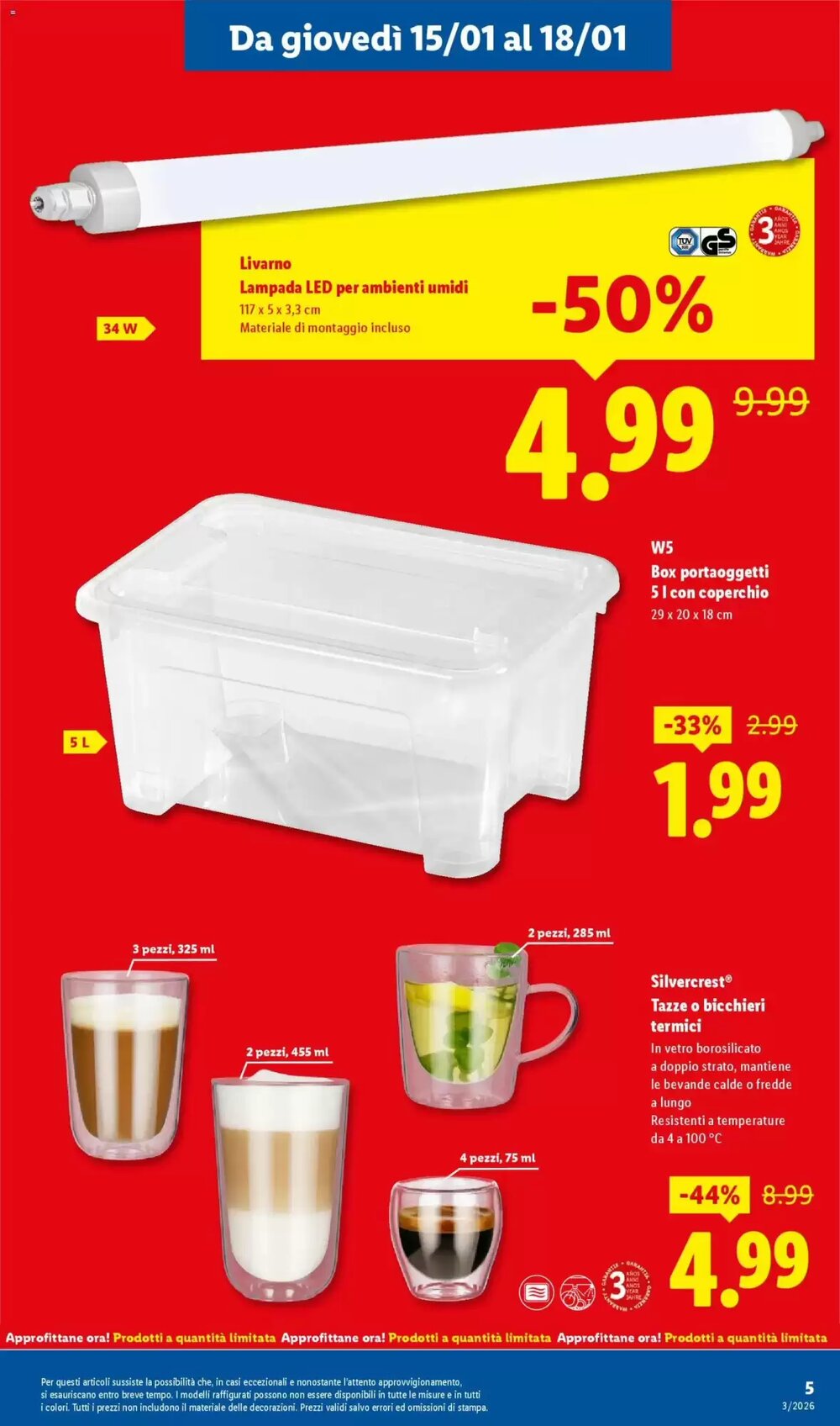 Volantino promozionale Lidl  valide dal 15/01/2026 - Pagina 5.