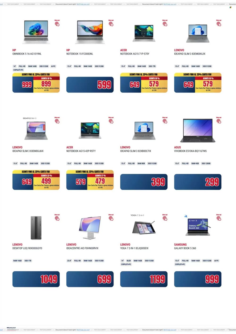 Volantino promozionale Trony  valide dal 15/01/2026 - Pagina 2.