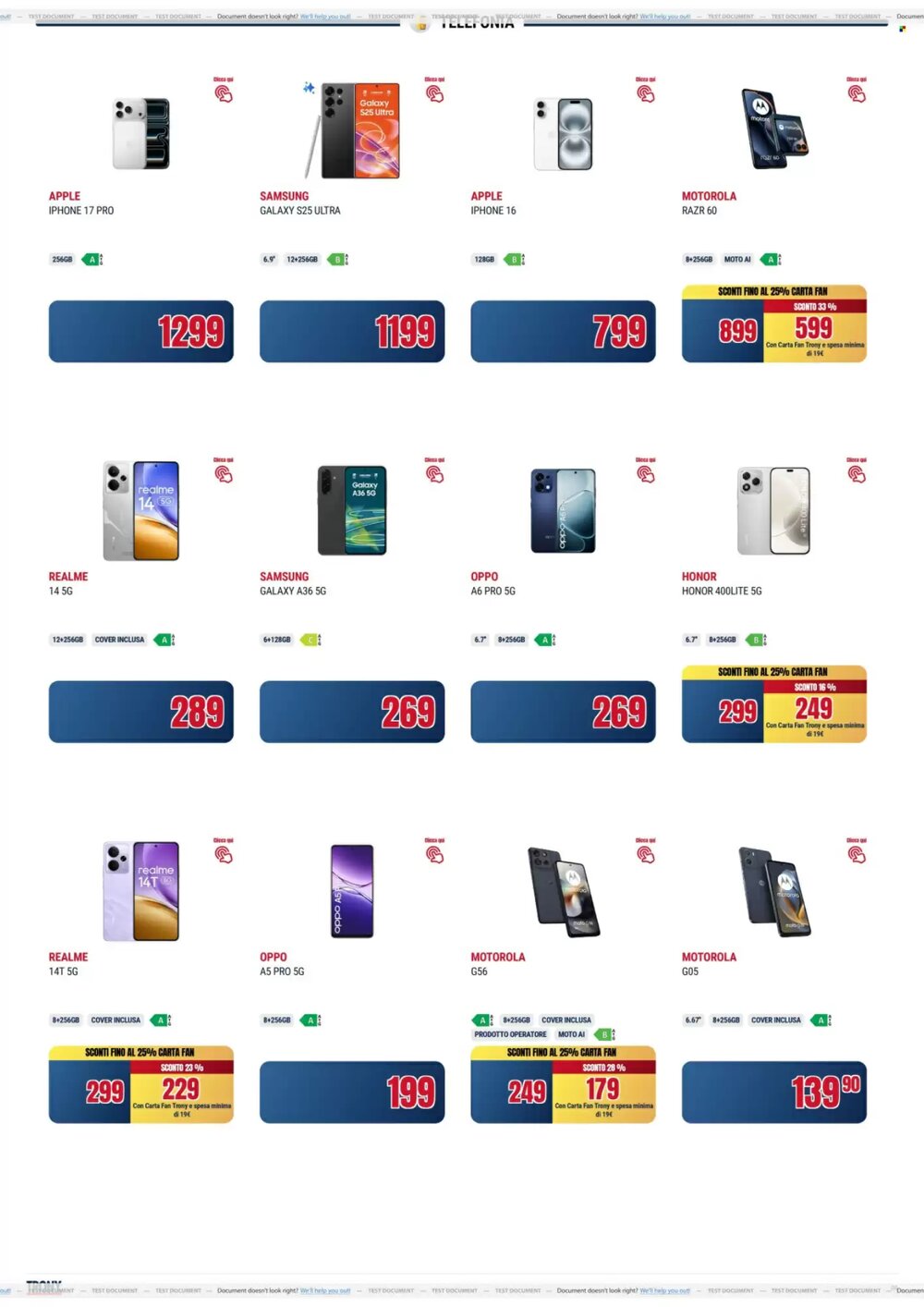 Volantino promozionale Trony  valide dal 15/01/2026 - Pagina 6.