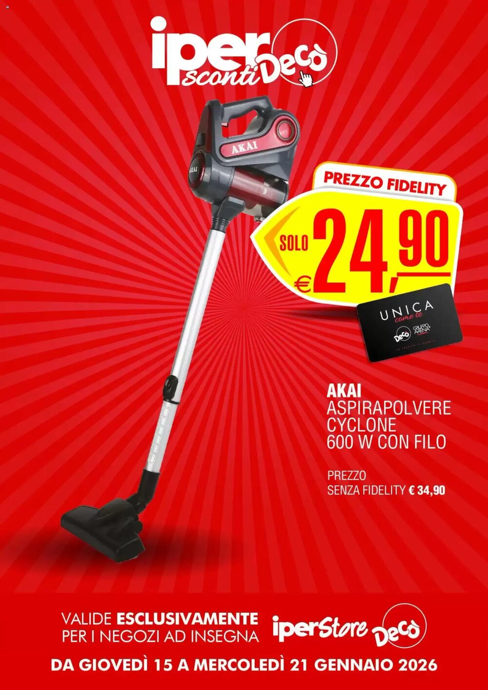 Volantino promozionale Deco Iperstore  valide dal 15/01/2026 - Pagina 13.