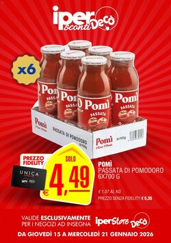 Volantino promozionale Deco Iperstore  valide dal 15/01/2026 - Pagina 7.