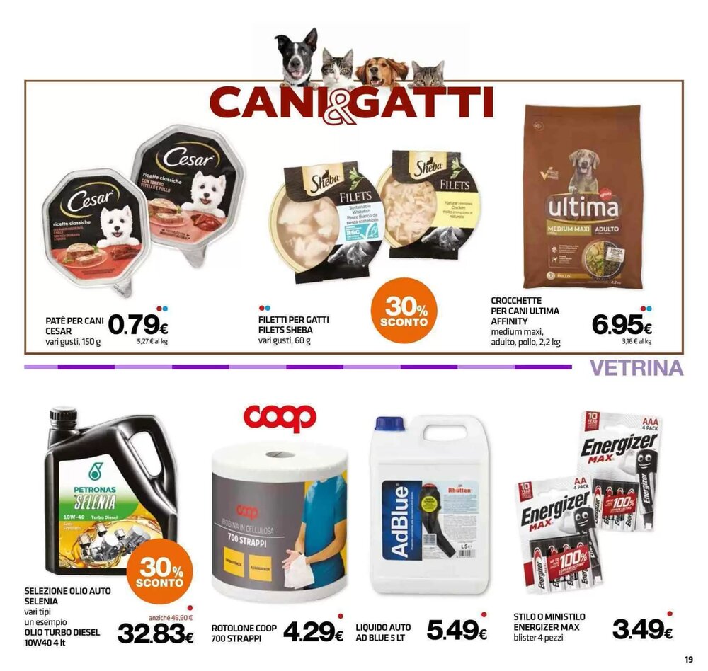 Volantino promozionale Superconti  valide dal 15/01/2026 - Pagina 19.