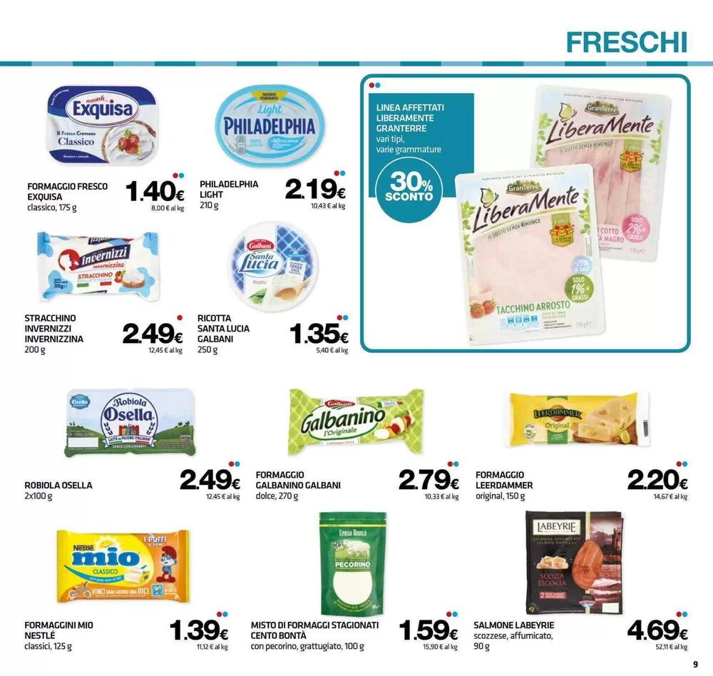 Volantino promozionale Superconti  valide dal 15/01/2026 - Pagina 9.
