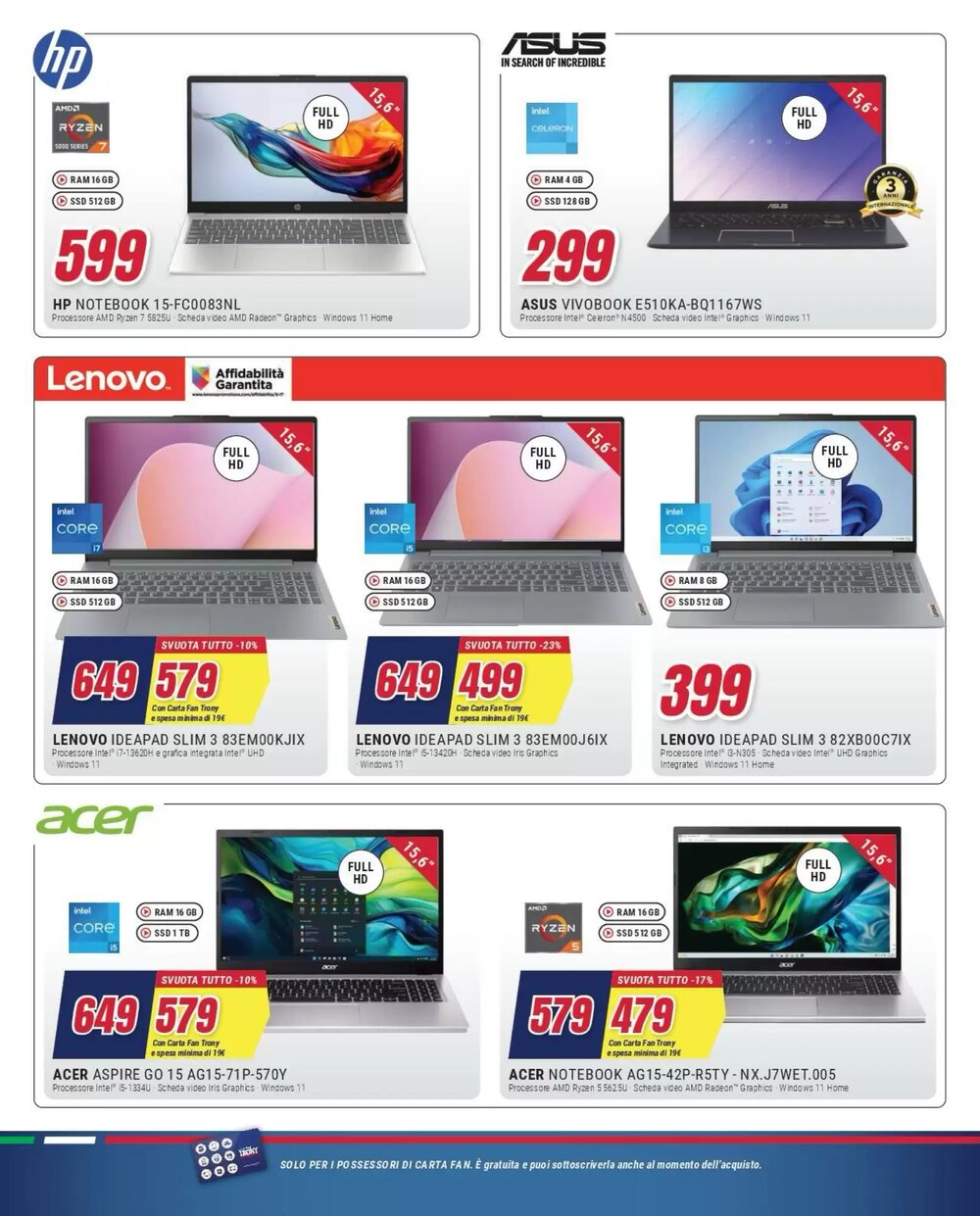 Volantino promozionale Trony  valide dal 15/01/2026 - Pagina 7.