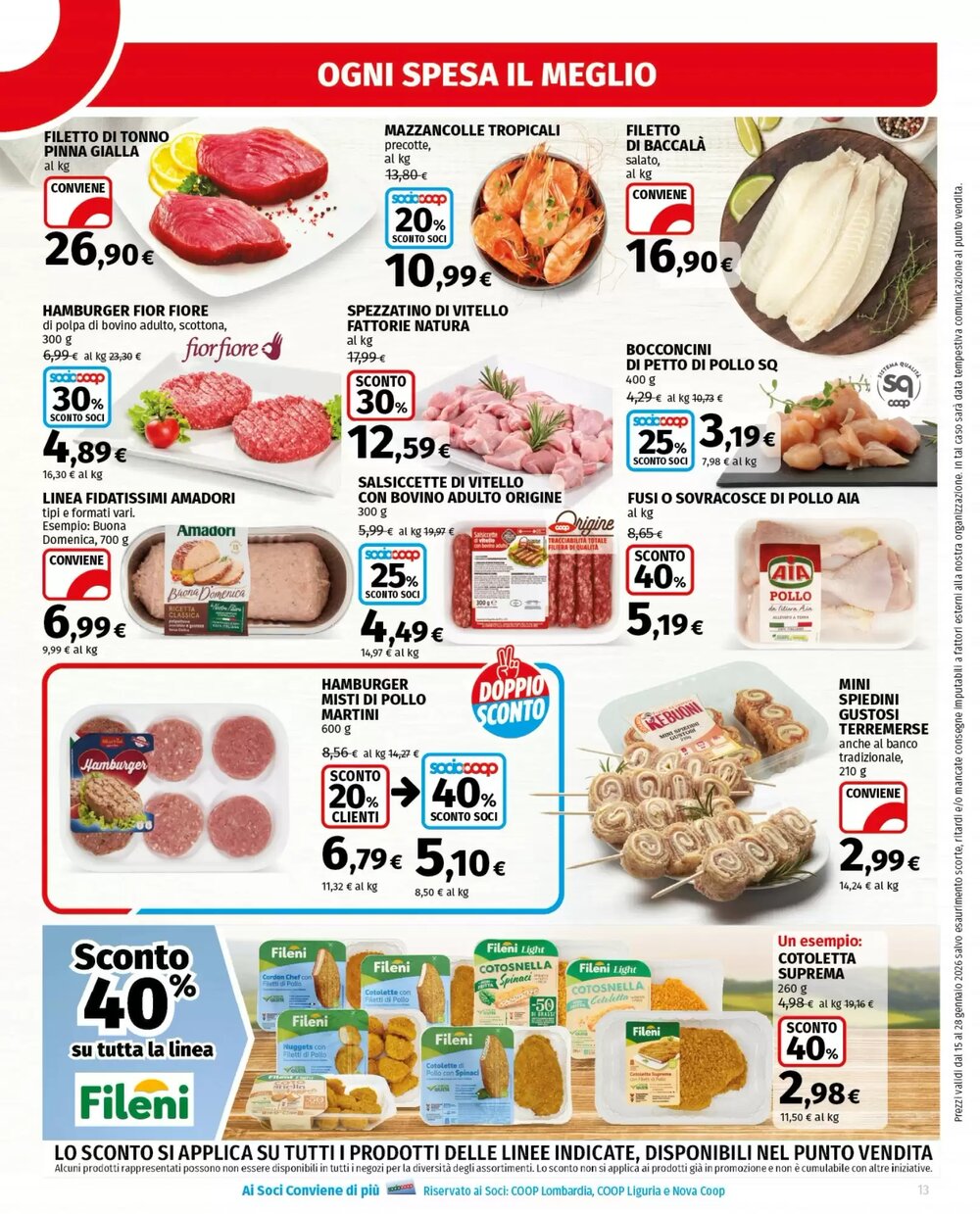 Volantino promozionale Ipercoop  valide dal 15/01/2026 - Pagina 13.