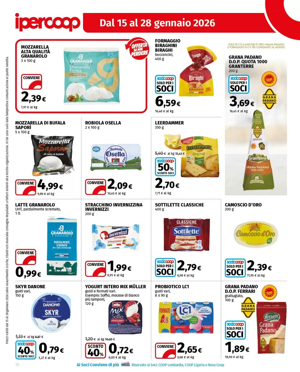 Volantino promozionale Ipercoop  valide dal 15/01/2026 - Pagina 16.