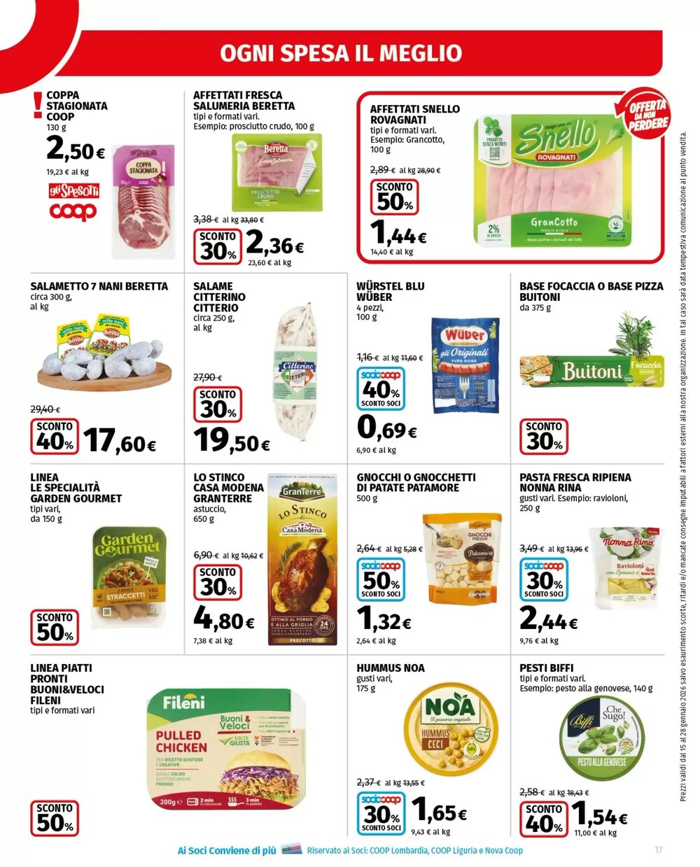 Volantino promozionale Ipercoop  valide dal 15/01/2026 - Pagina 17.