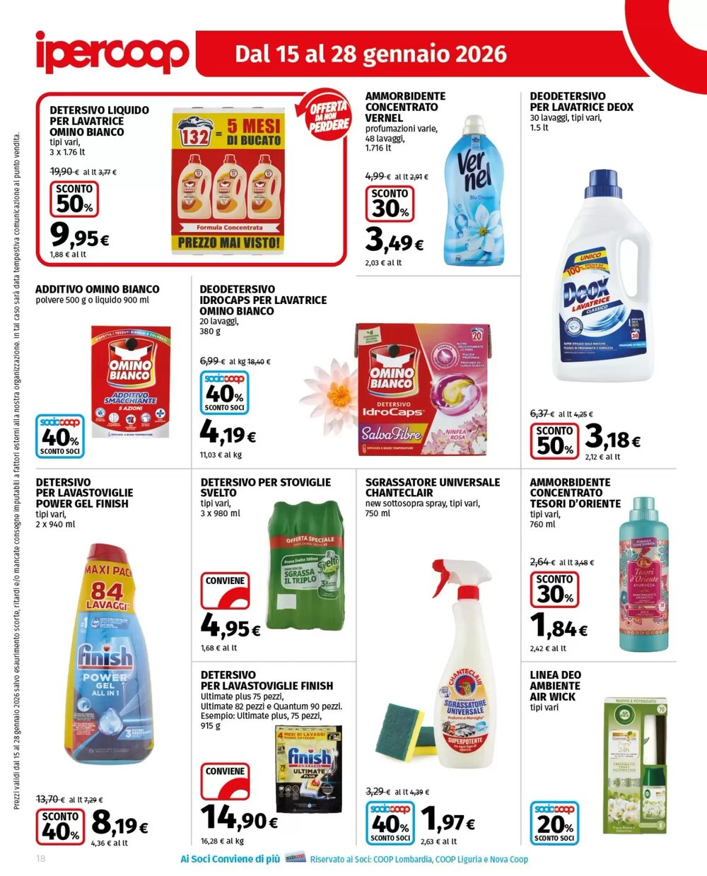 Volantino promozionale Ipercoop  valide dal 15/01/2026 - Pagina 18.