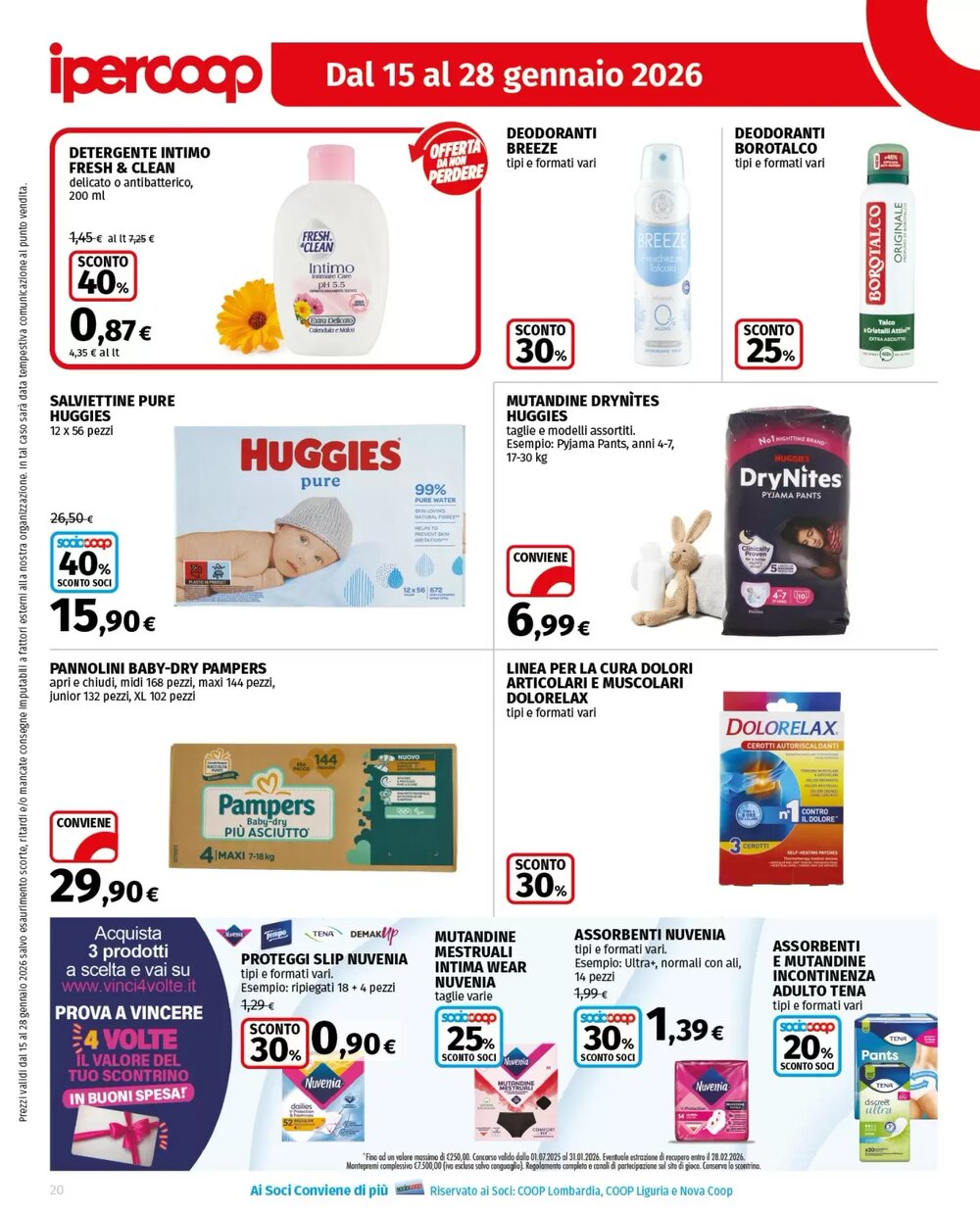 Volantino promozionale Ipercoop  valide dal 15/01/2026 - Pagina 20.